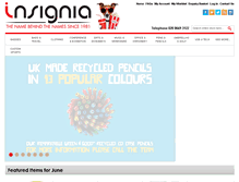 Tablet Screenshot of insigniauk.com